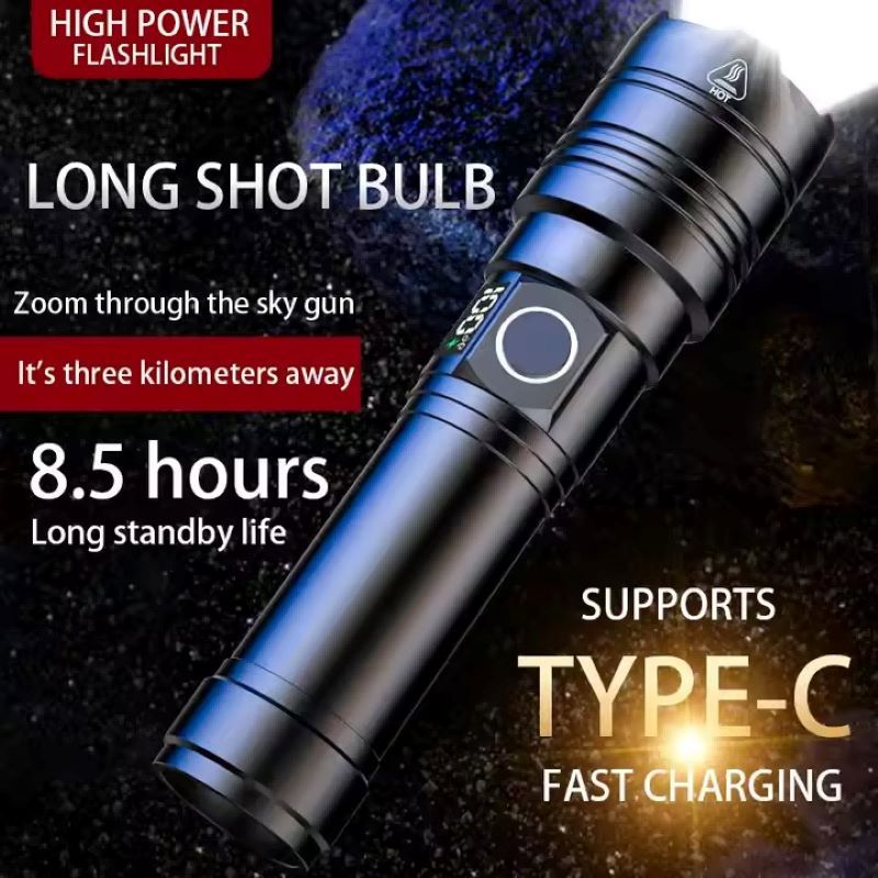Portable LED Rechargeable Flashlight for Night Walking - Renee Lane Company
