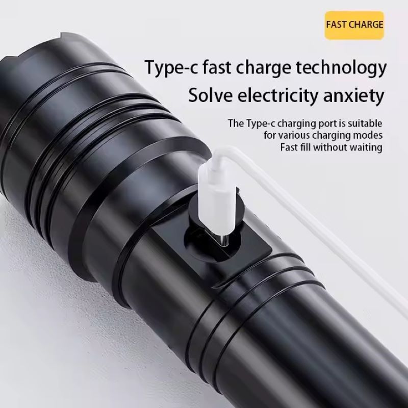 Portable LED Rechargeable Flashlight for Night Walking - Renee Lane Company