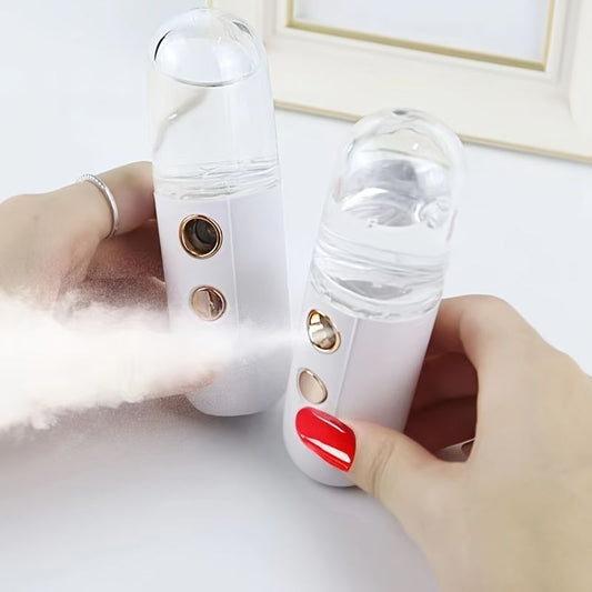 Portable Nano Mist Sprayer for Skin Care and Makeup - Moisturizing and Hydrating Mini Face Mist Handy Sprayer - Renee Lane Company