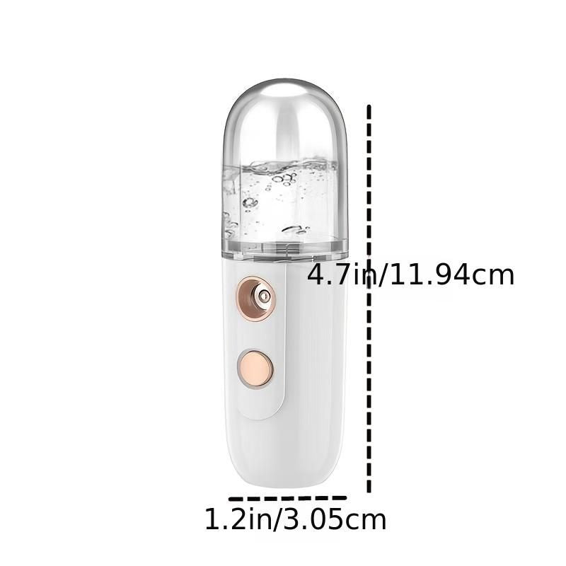 Portable Nano Mist Sprayer for Skin Care and Makeup - Moisturizing and Hydrating Mini Face Mist Handy Sprayer - Renee Lane Company