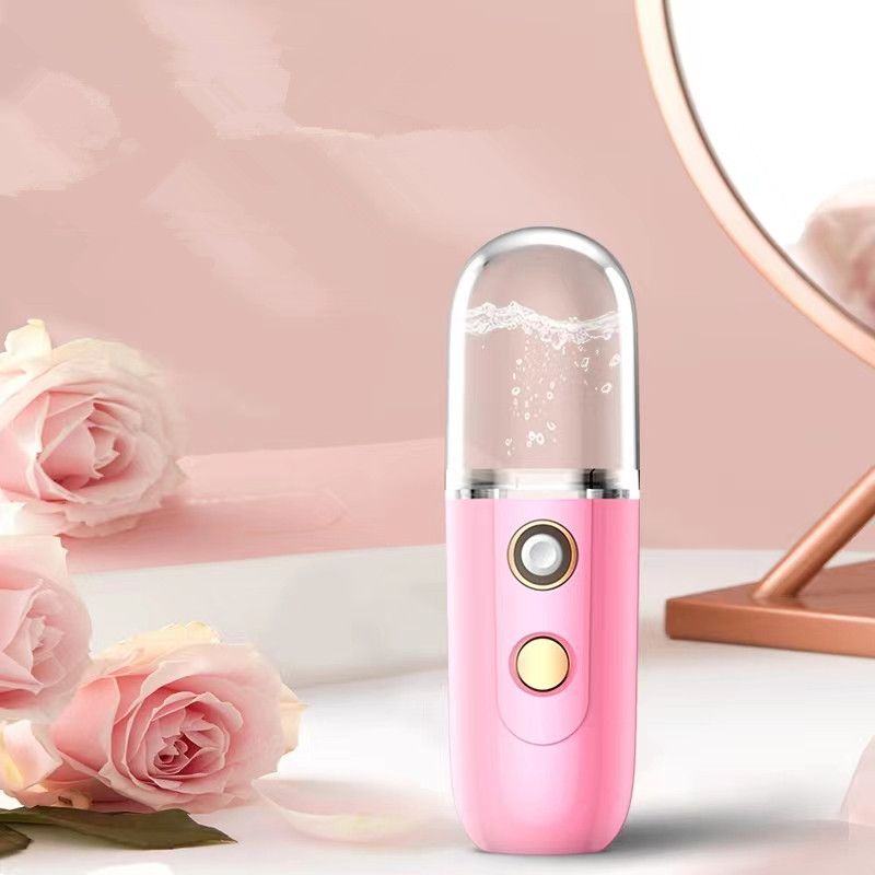 Portable Nano Mist Sprayer for Skin Care and Makeup - Moisturizing and Hydrating Mini Face Mist Handy Sprayer - Renee Lane Company