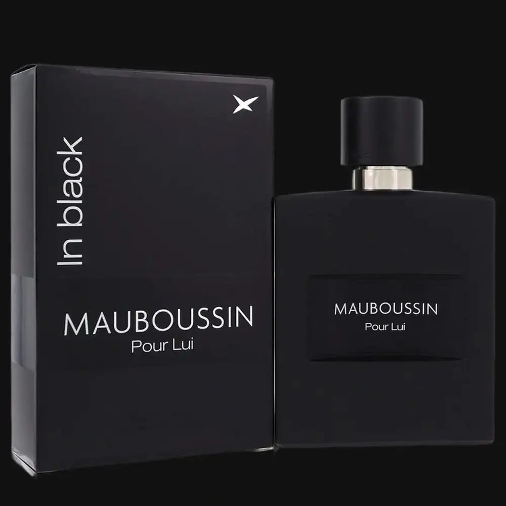 Pour Lui In Black By Mauboussin Cologne for Men - Renee Lane Company