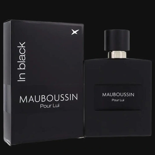 Pour Lui In Black By Mauboussin Cologne for Men - Renee Lane Company