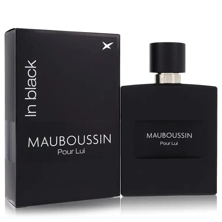 Pour Lui In Black By Mauboussin Cologne for Men - Renee Lane Company
