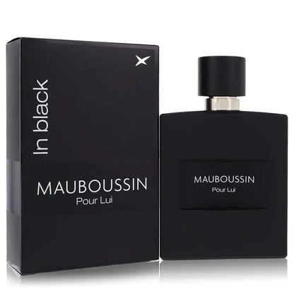 Pour Lui In Black By Mauboussin Cologne for Men - Renee Lane Company