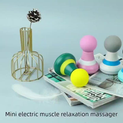 Powerful Handheld Massager Wand With 6 Magic Vibration Modes, Personal Mini Electric Massager Men & Women For Neck Shoulder Back Body Massage - Renee Lane Company