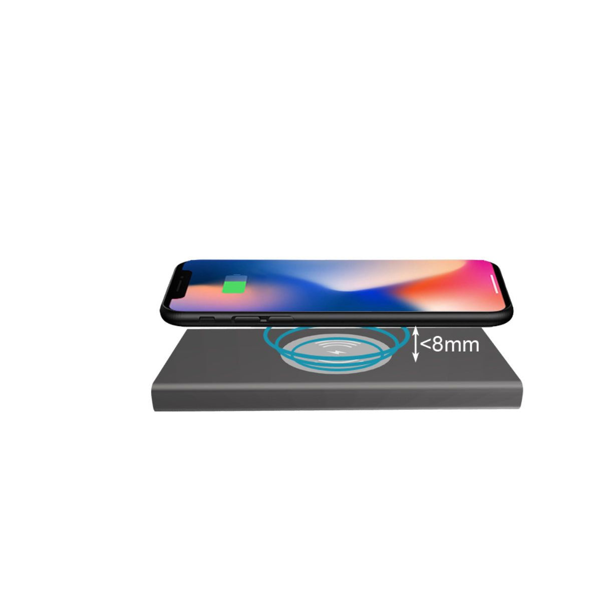 Powerfull Portable Powerbank With Wireless Charger - Renee Lane Company
