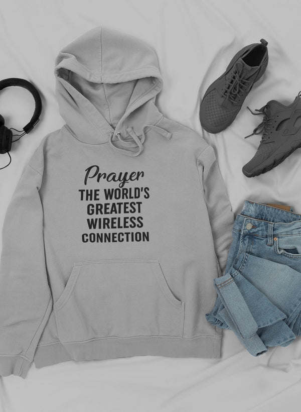 Prayer The World's Greatest Connection Hoodie - Renee Lane Company
