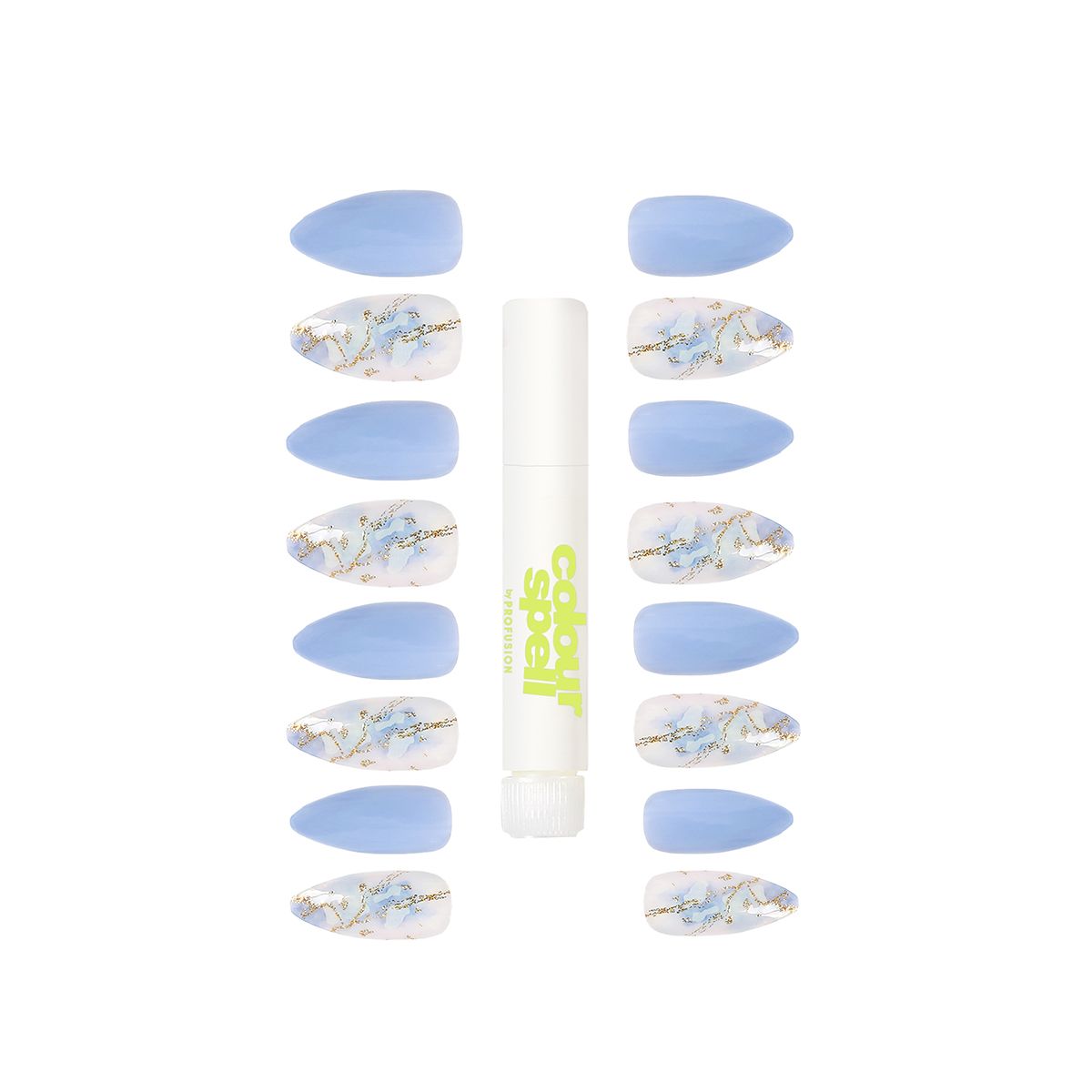 Press On Nails & Glue - Good Vibes - Renee Lane Company