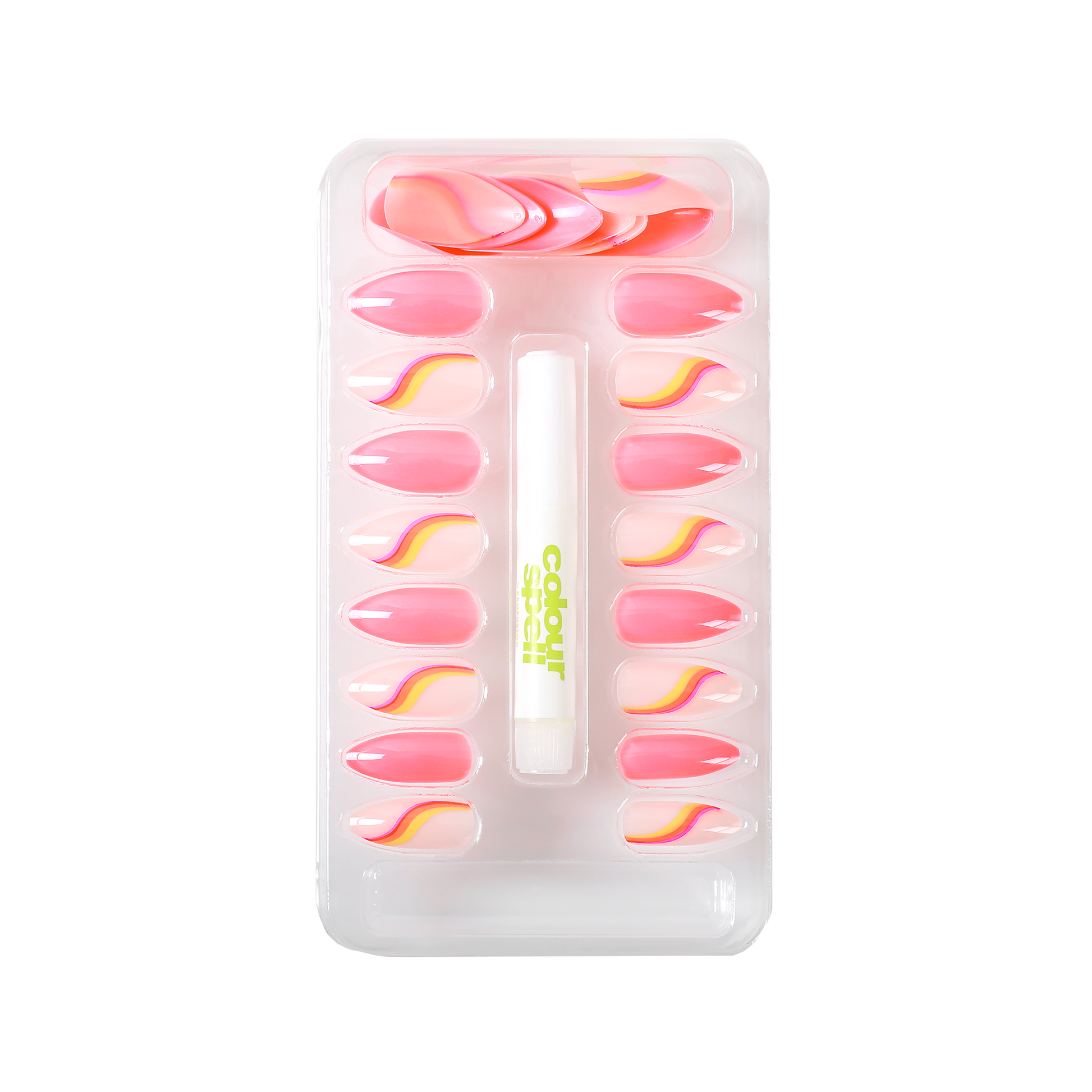 Press On Nails & Glue - Hot Pink - Renee Lane Company