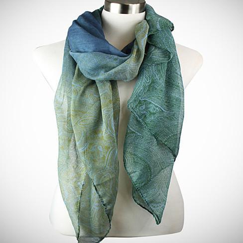 Pretty in Persia - The Paisley Scarves - Renee Lane Company