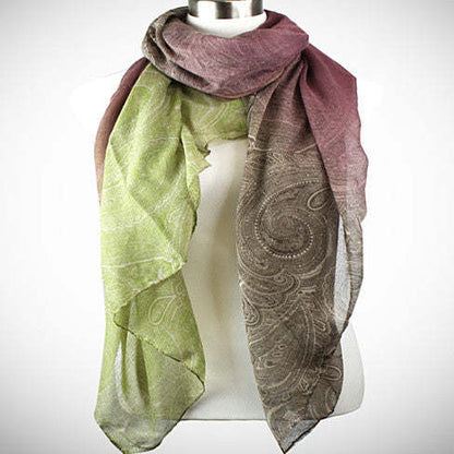 Pretty in Persia - The Paisley Scarves - Renee Lane Company