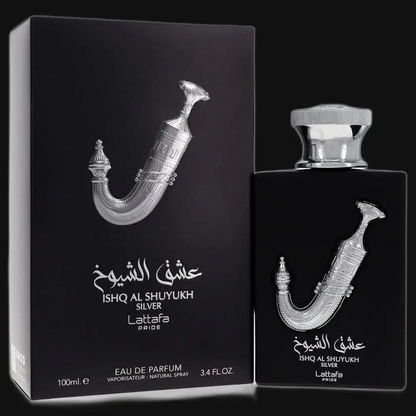 Pride Ishq Al Shuyukh Silver By Lattafa (Unisex) - Renee Lane Company
