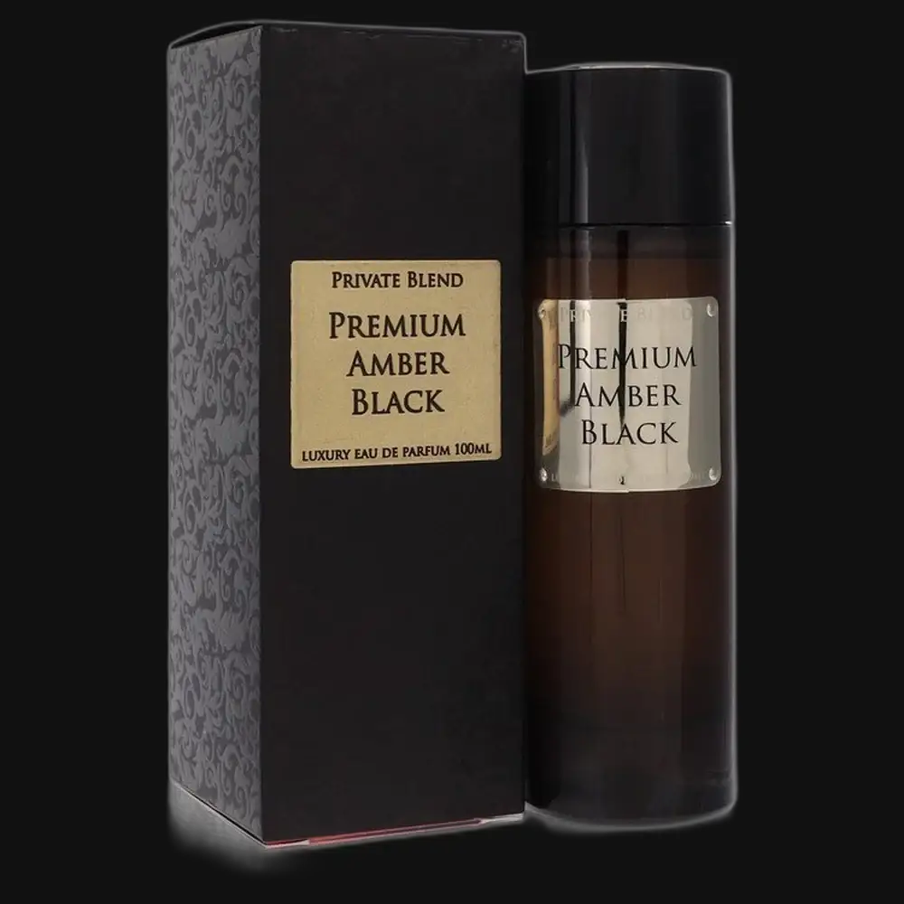 Private Blend Premium Amber Black By Chkoudra Paris Cologne for Men - Renee Lane Company