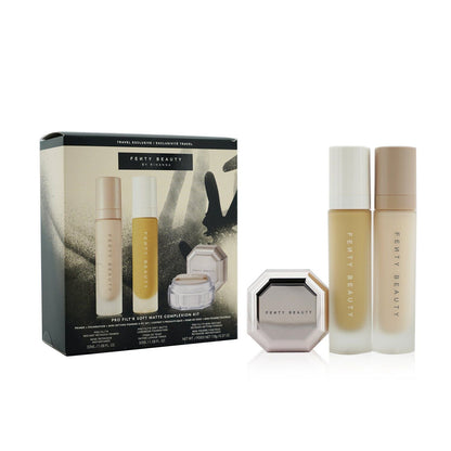 Pro Filt'R Soft Matte Complexion Kit: Foundation 32ml + Primer 32ml + Instant Retouch Setting Powder 7.8g - #190 - Renee Lane Company