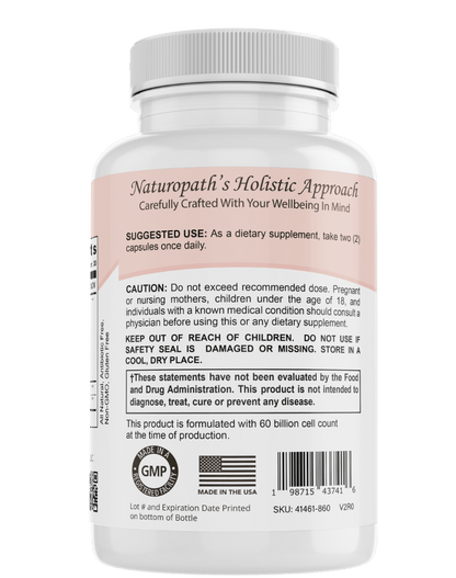 Probiotics 60 Billion by Bellawell - Renee Lane Company
