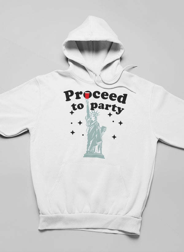 Proceed To Party Hoodie - Renee Lane Company