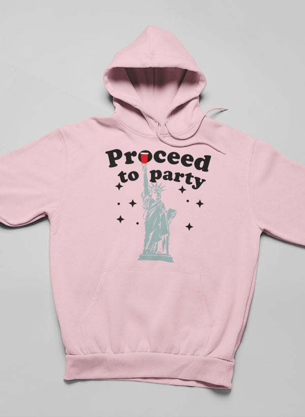 Proceed To Party Hoodie - Renee Lane Company