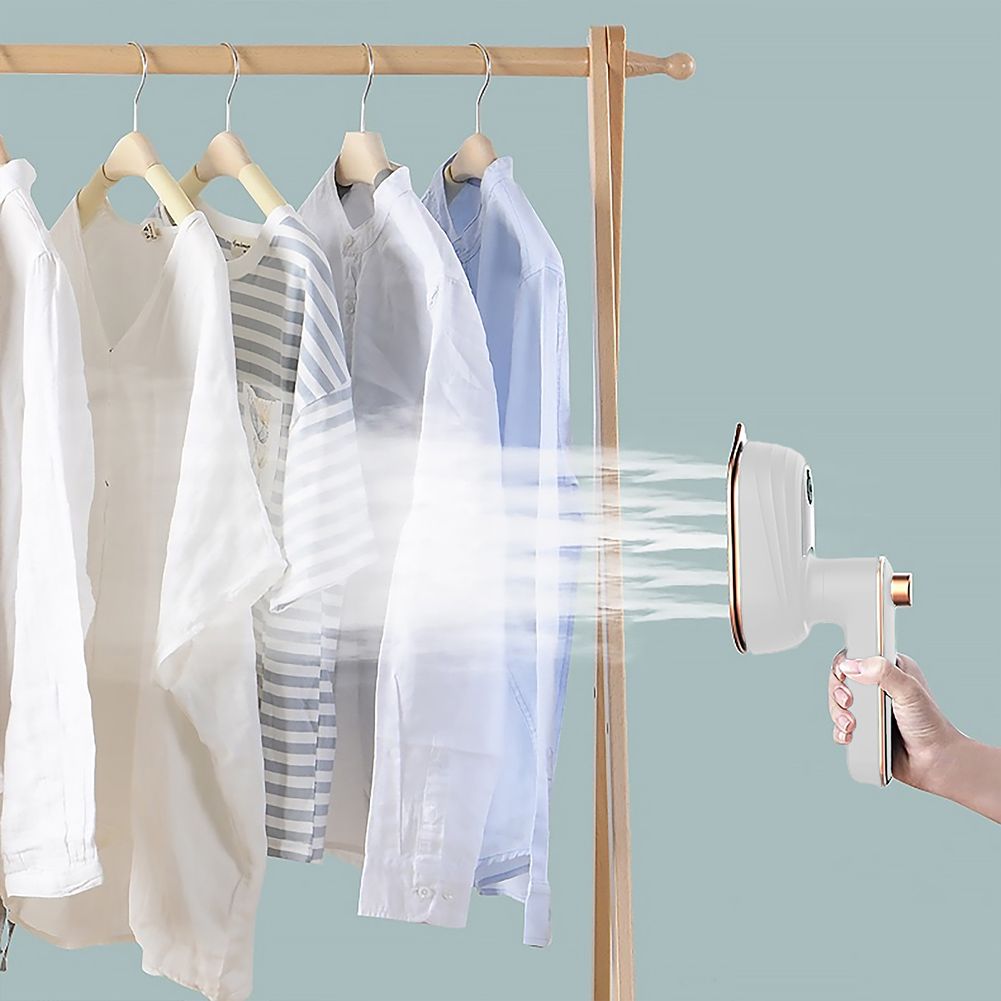 Professional Mini Steam Iron Handheld Portable Garment Steamer Dry Wet Double Clothes Fabric Ironing Machine for Home and Travel; with Ironing Board Pad - Renee Lane Company