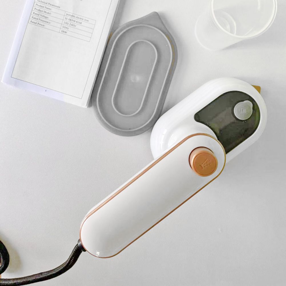 Professional Mini Steam Iron Handheld Portable Garment Steamer Dry Wet Double Clothes Fabric Ironing Machine for Home and Travel; with Ironing Board Pad - Renee Lane Company