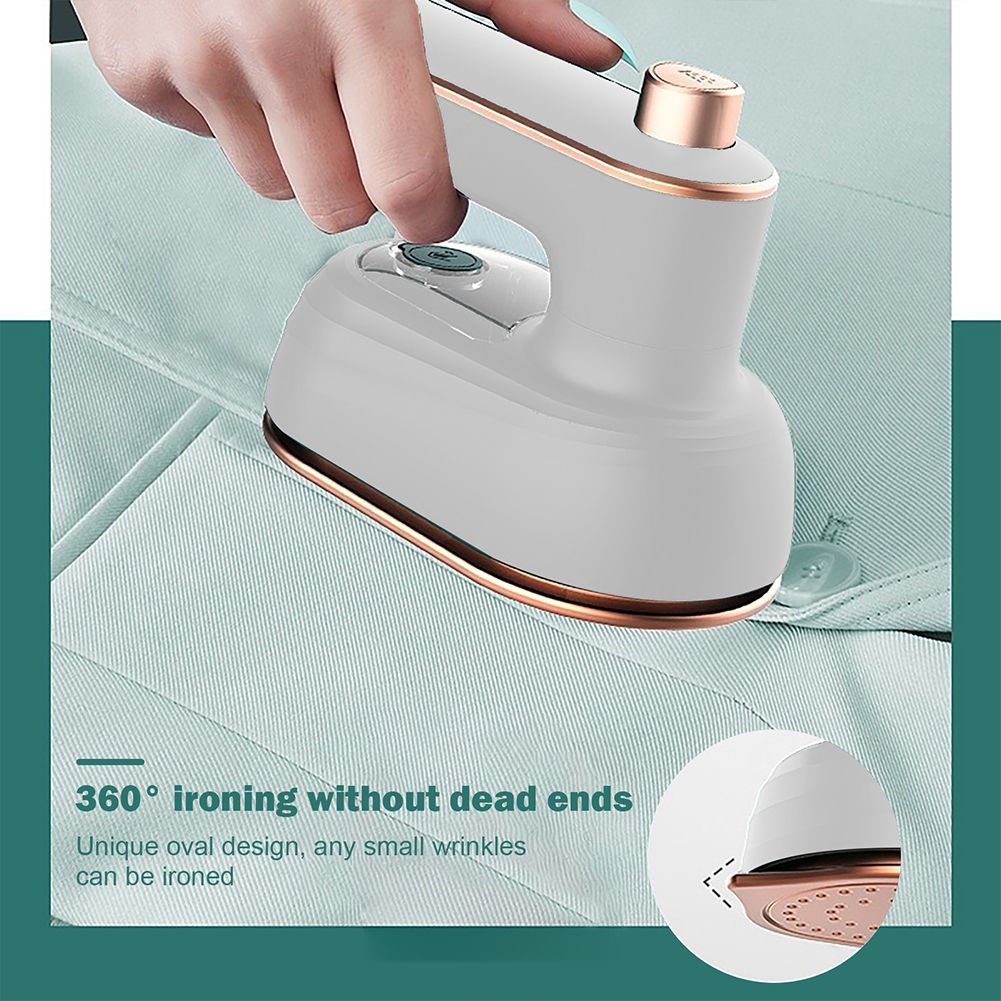 Professional Mini Steam Iron Handheld Portable Garment Steamer Dry Wet Double Clothes Fabric Ironing Machine for Home and Travel; with Ironing Board Pad - Renee Lane Company
