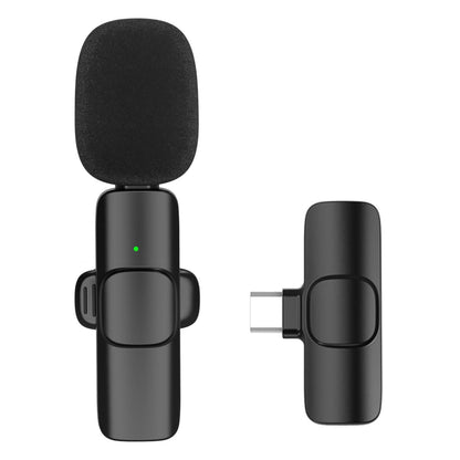 Professional Wireless Lavalier Lapel Microphone For IPhone IPad Plug & Play Lapel Clip-on Mic For YouTube TikTok Interview Live Stream Video Recording Auto-sync - Renee Lane Company
