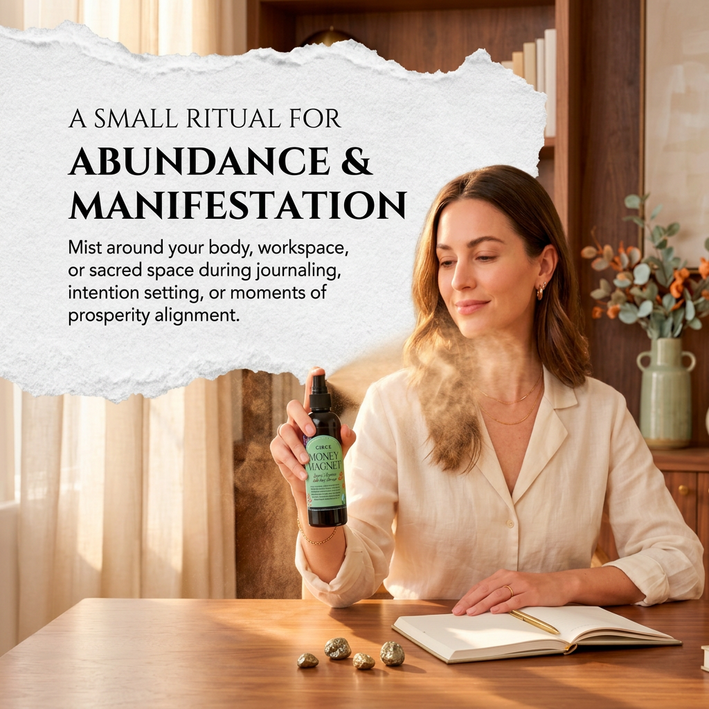 Prosperity Smudge Spray — Money Magnet Ritual Mist - Renee Lane Company