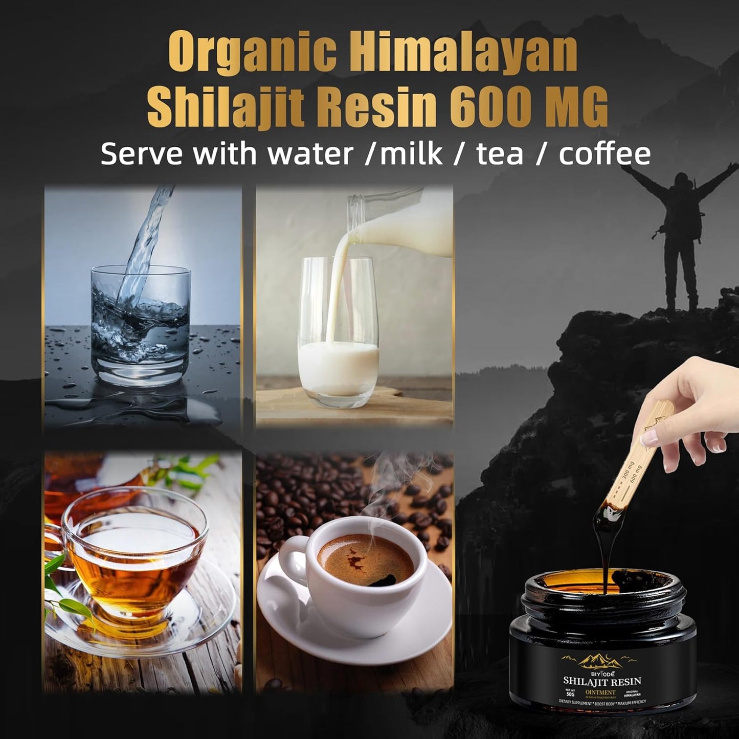 Pure Himalayan Shilajit Resin 30G - Renee Lane Company