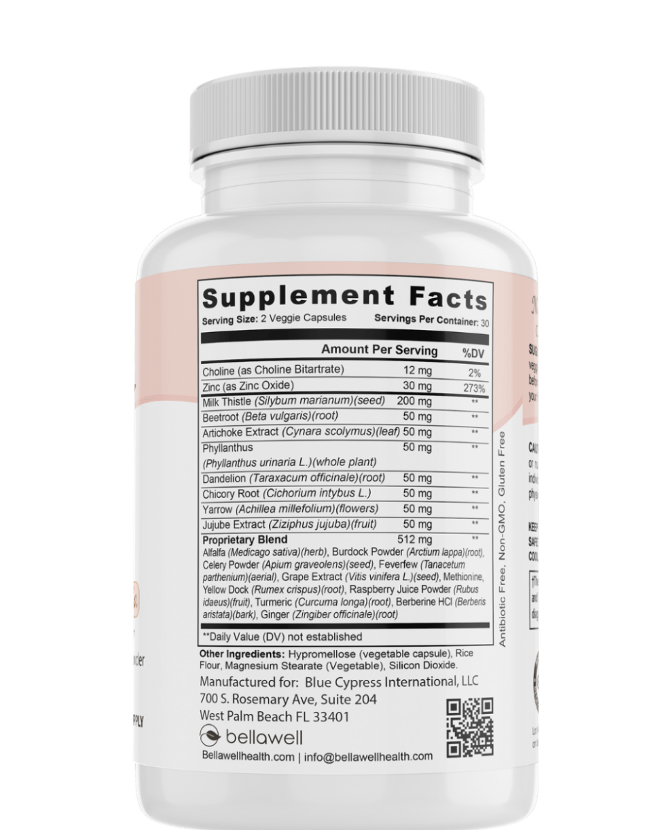 Pure Liver Cleanse - Bellawell Detox+ - Renee Lane Company