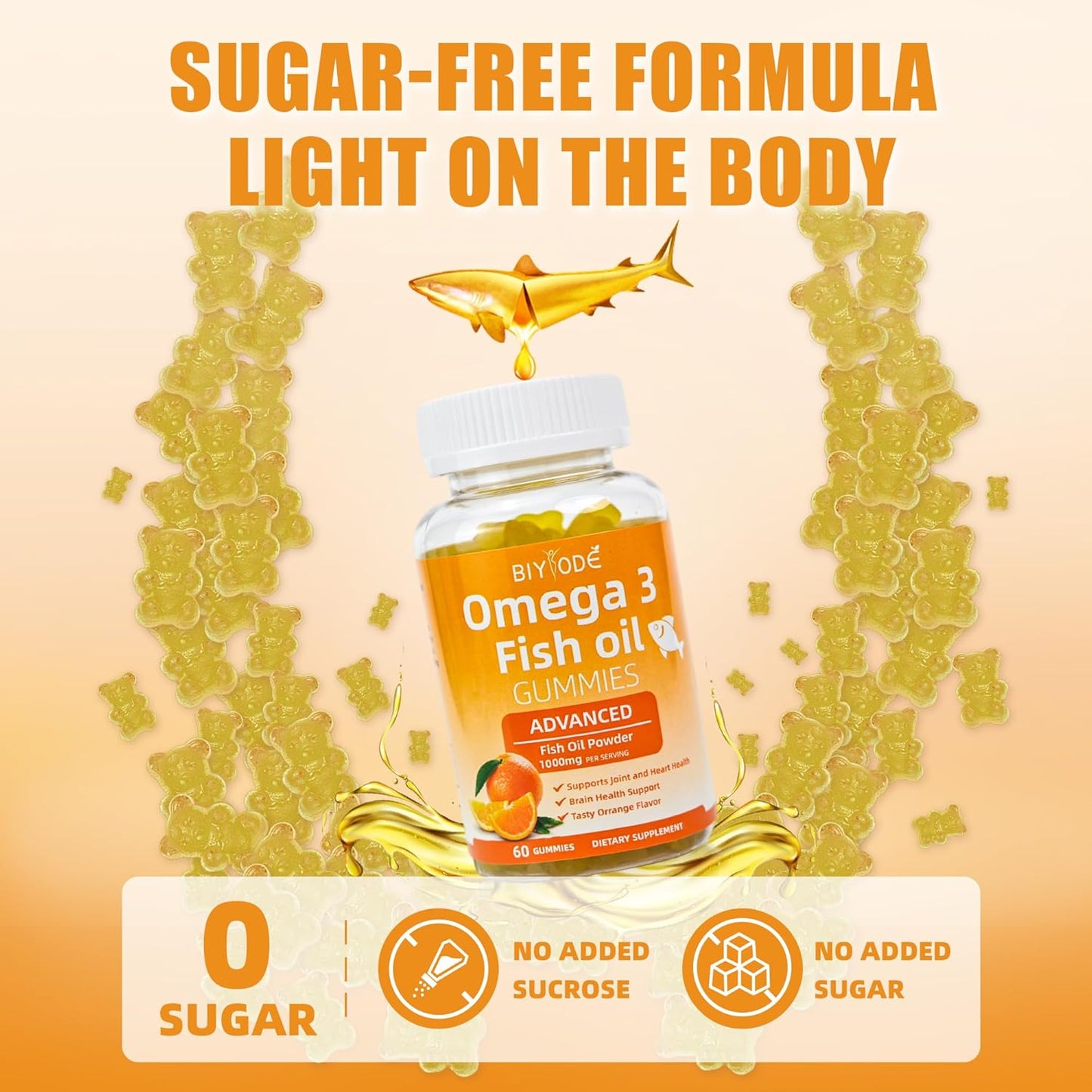 Pure Omega-3 Fish Oil Gummies - Renee Lane Company
