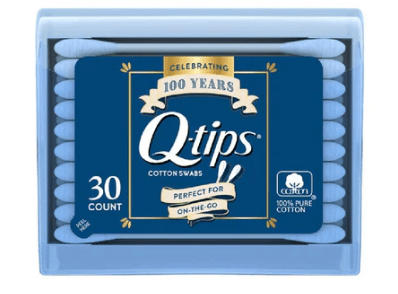 Q-tips Cotton Swabs Purse Pack (30 Count) - Renee Lane Company