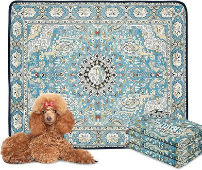 Qeils Washable Pee Pads for Dogs, 2 Pack Reusable Puppy Pads 36"x41" Super Absorbent Leakproof Dog Training Pads, Non-Slip Potty Pads for Floor, Crate, Couch, Whelping Pads Litter Mat Pet Supplies - Renee Lane Company