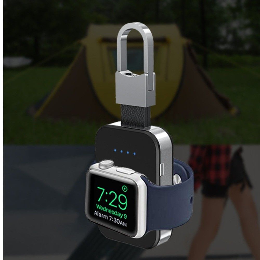Qi Wireless Charger For i Watch 2 3 4 950mah Power Bank For Apple Watch External Battery Pack Mini Wireless Charger Dock - Renee Lane Company