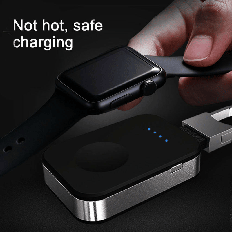 Qi Wireless Charger For i Watch 2 3 4 950mah Power Bank For Apple Watch External Battery Pack Mini Wireless Charger Dock - Renee Lane Company