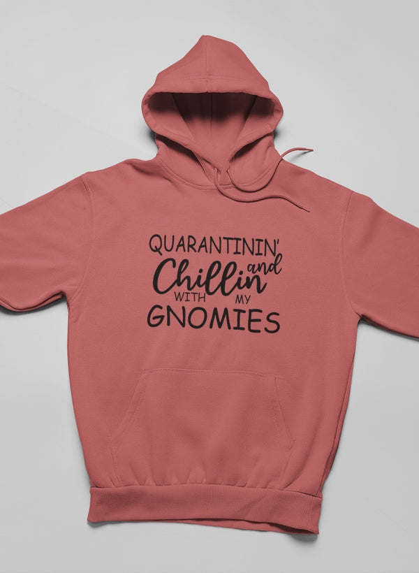 Quarantinin' And Chillin With My Gnomies Hoodie - Renee Lane Company