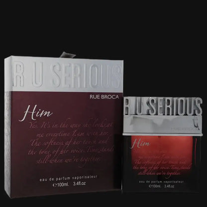 R U Serious Him By Rue Broca Cologne for Men - Renee Lane Company
