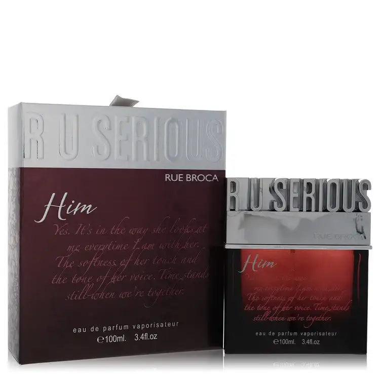 R U Serious Him By Rue Broca Cologne for Men - Renee Lane Company
