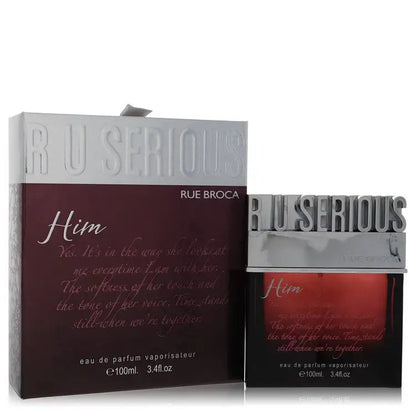 R U Serious Him By Rue Broca Cologne for Men - Renee Lane Company