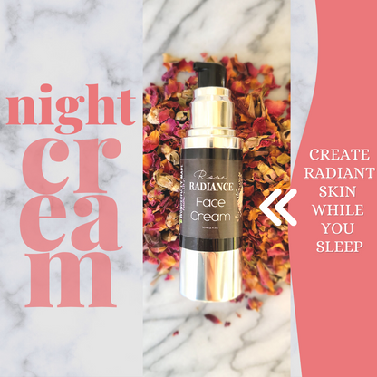 RADIANCE | Face Cream | Rose Anti-Aging | Hydrating Sensitive Skin - Renee Lane Company