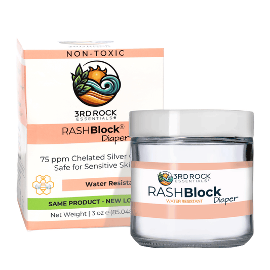RASHBlock® Diaper - 75ppm Silver Gel Water Resistant 3oz - Renee Lane Company