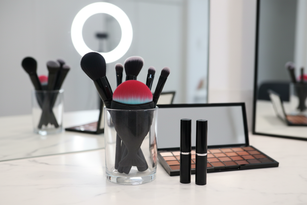 REK Cosmetics Blending Fishtail brush | REK Cosmetics - Renee Lane Company