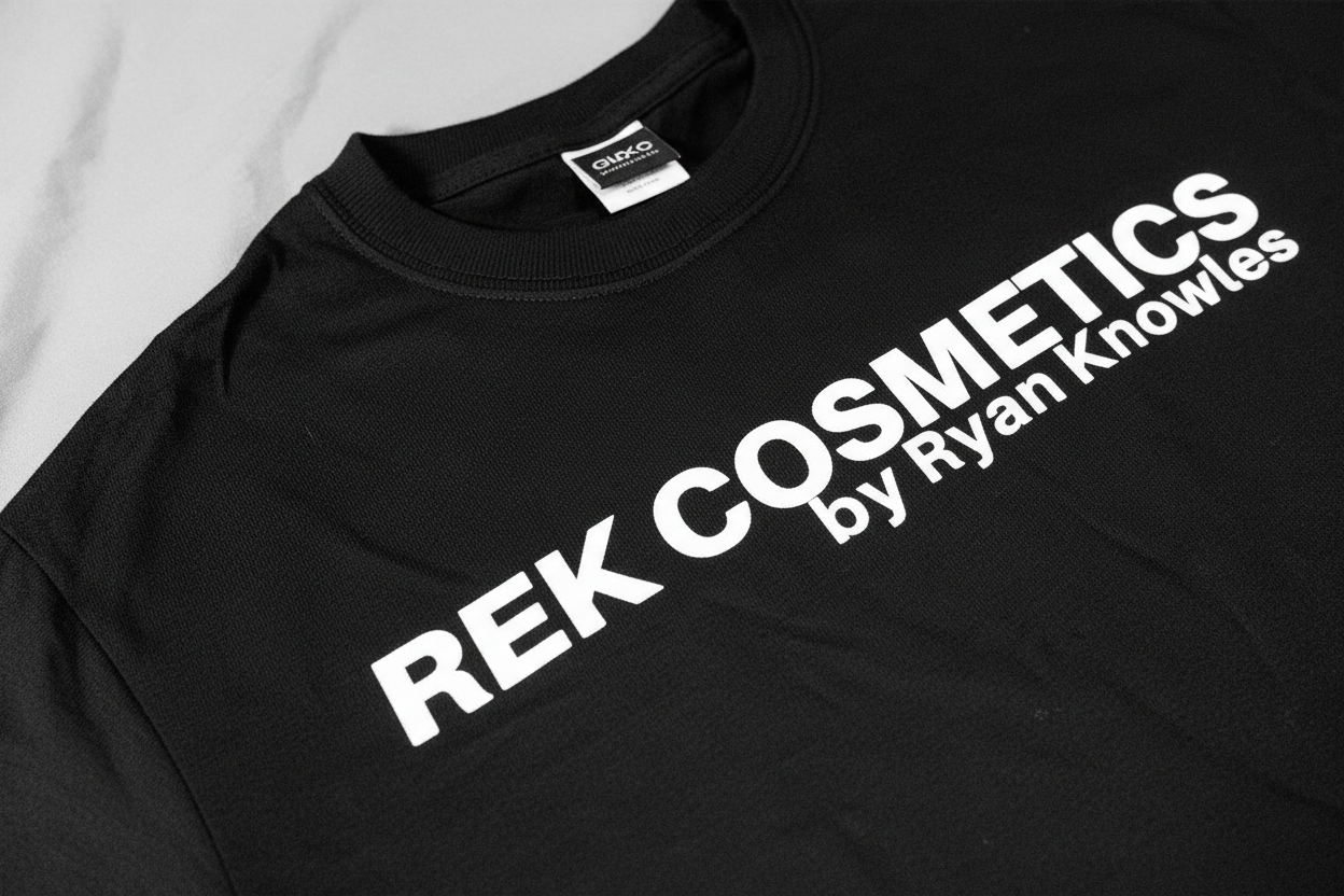 REK Cosmetics by Ryan Knowles V-neck Women's T-shirt | REK Cosmetics - Renee Lane Company
