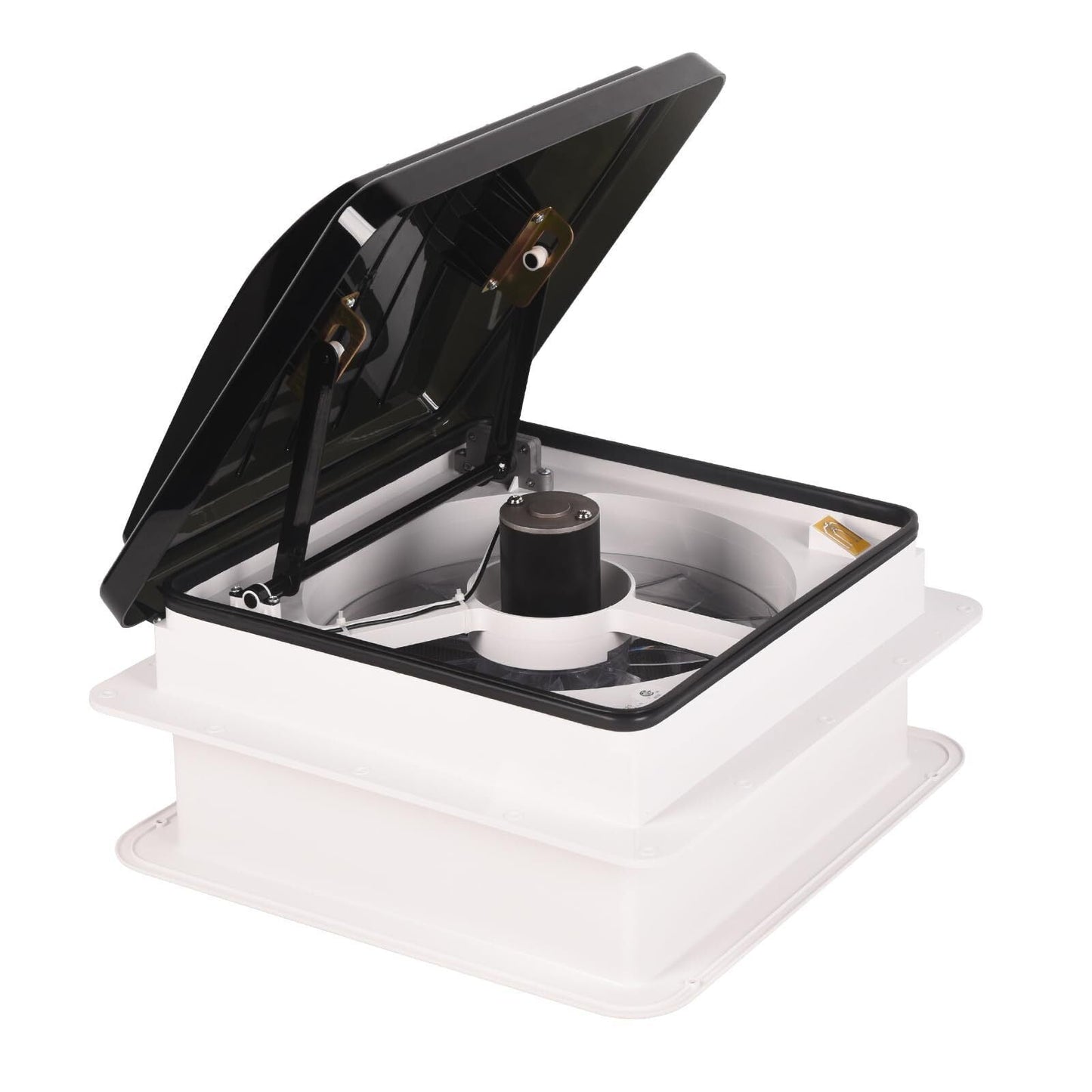 RV Roof Vent Fan 14",Continuously Variable Reversible 12V Remote Control Trailer Roof Vent Low Noise with Rain Sensor,UV Protection,Thermostat for Camper,Travel,Cargo Trailer - Renee Lane Company