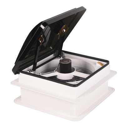 RV Roof Vent Fan 14",Continuously Variable Reversible 12V Remote Control Trailer Roof Vent Low Noise with Rain Sensor,UV Protection,Thermostat for Camper,Travel,Cargo Trailer - Renee Lane Company