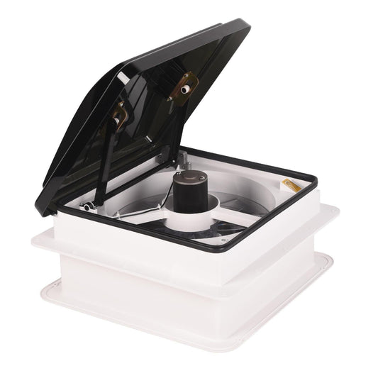 RV Roof Vent Fan 14",Continuously Variable Reversible 12V Remote Control Trailer Roof Vent Low Noise with Rain Sensor,UV Protection,Thermostat for Camper,Travel,Cargo Trailer - Renee Lane Company
