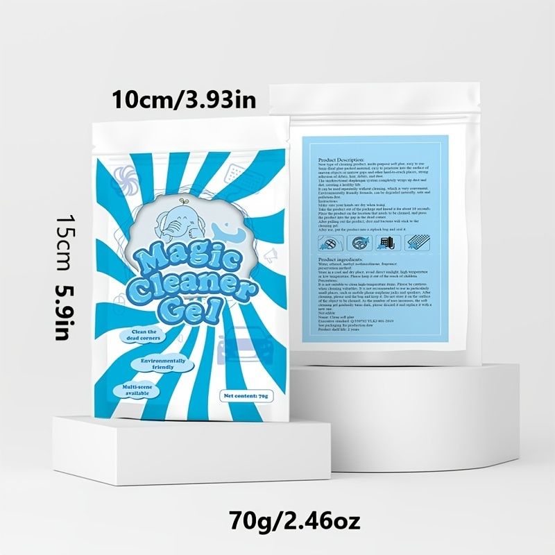 RV Super Clean Slime Dust Cleaner, Reusable Magic Air Outlet Dust Soft Mud70g/160g/200g , Universal Gel Dust Slime Cleaner For Car Vents - Renee Lane Company