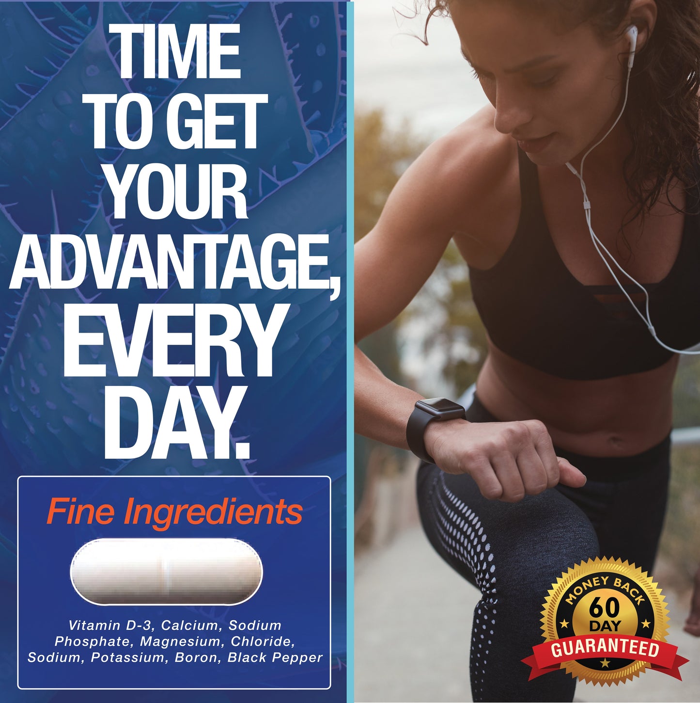 Rapid Rehydr8 Electrolyte Supplements 100 Capsules – Aid in The Prevention of Cramping and Supports Muscle Endurance and Recovery - Renee Lane Company