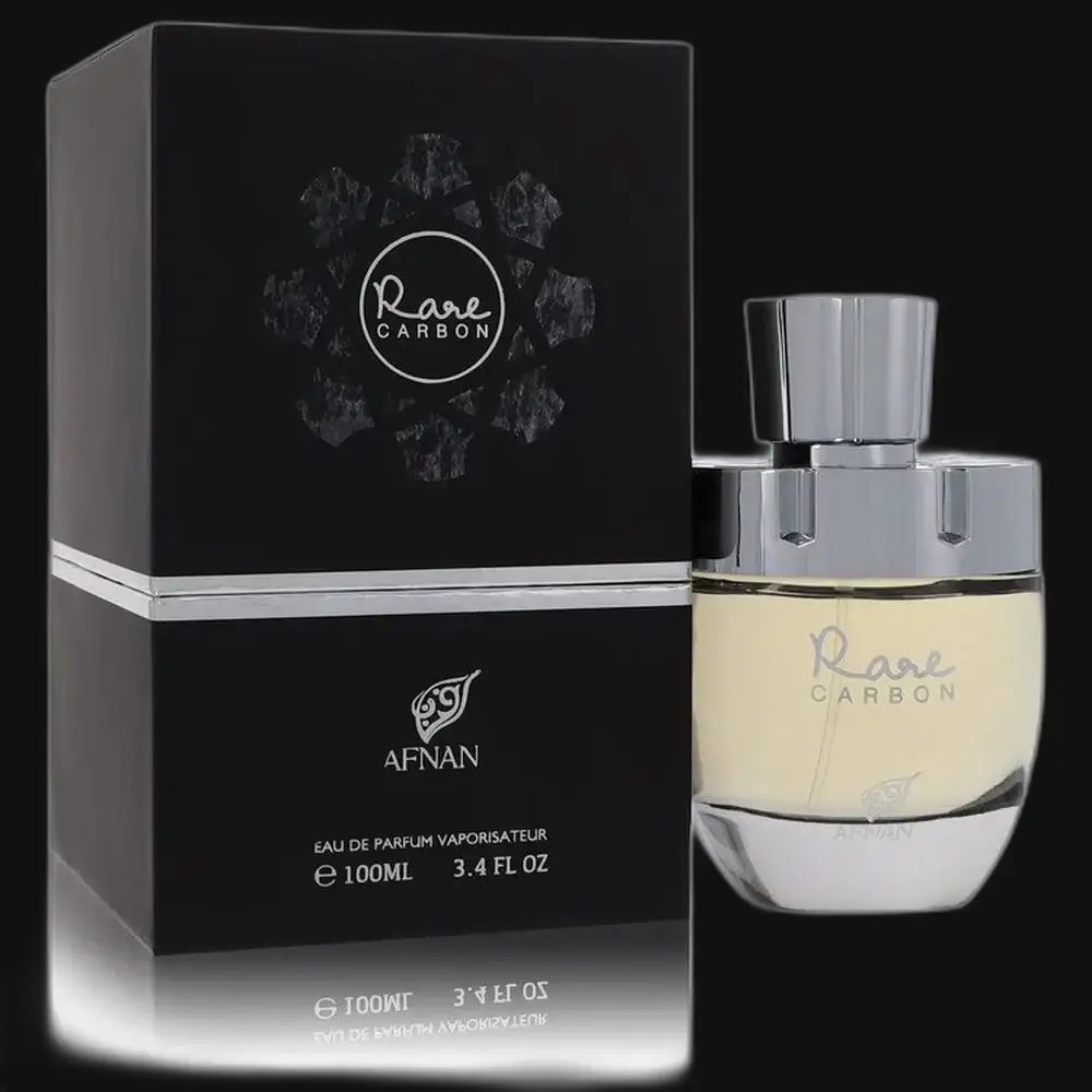 Rare Carbon By Afnan Cologne for Men - Renee Lane Company