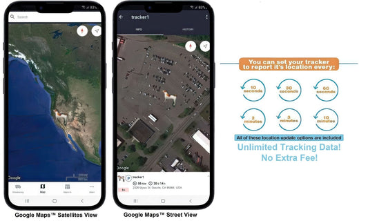 Realtime Detailed GPS Dog Tracking System Water Resilient Collar Mounted Tracker Size:XS - Renee Lane Company