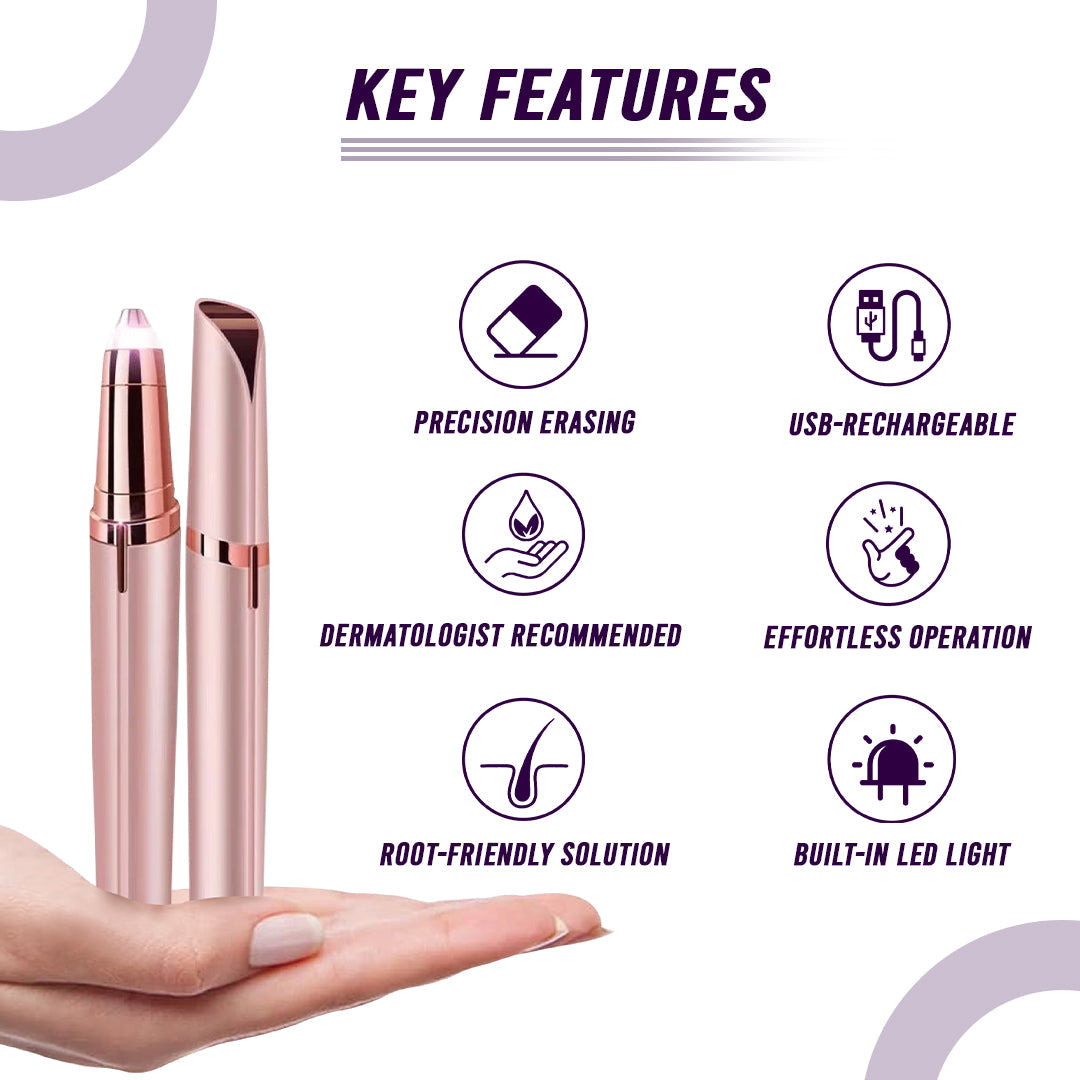 Rechargeable Eyebrow Hair Remover - Renee Lane Company